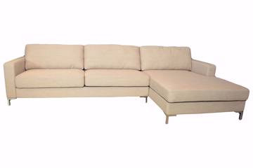 Anthos 3 seter med sjeselong, beige