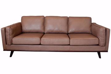 Endo sofa 3 seter, brun PU