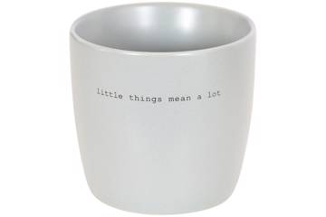 Kopp Grå " Litle things"