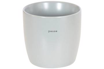 Kopp Grå " Pause"