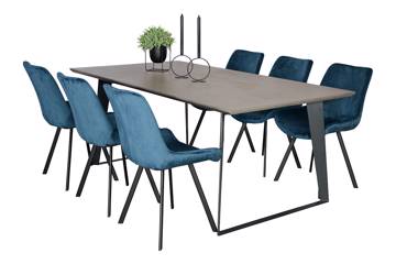 Ergon spisegruppe, Meros blå velur 