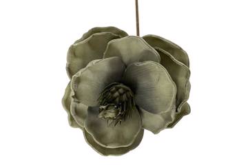 Kunstig blomst, grønn