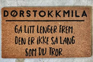 Dørmatte, Dørstokkmila 40x70cm