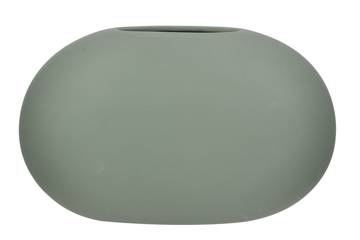 Drops oval vase, grønn