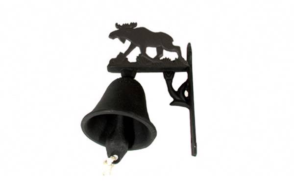 Dørbjelle med elgmotiv,