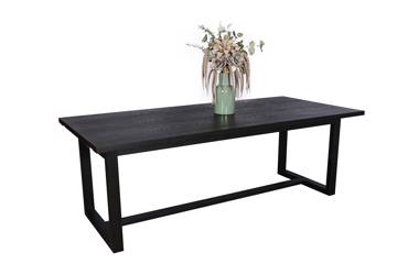 Ferrum rektangulært spisebord, 220/300x100cm