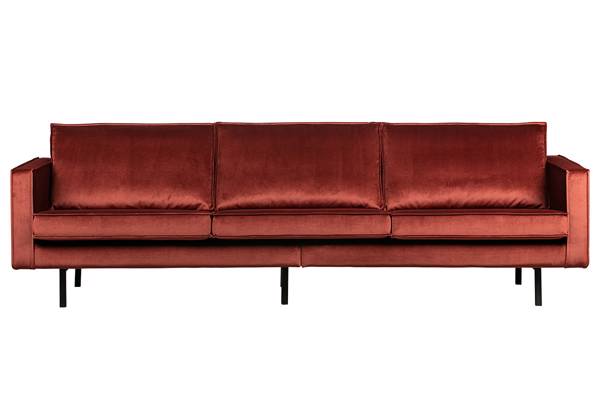 Rodeo 3 seter sofa, Chestnut