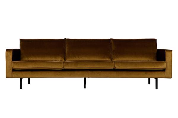 Rodeo 3 seter sofa, Honey Yellow