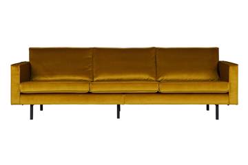 Rodeo 3 seter sofa, oker