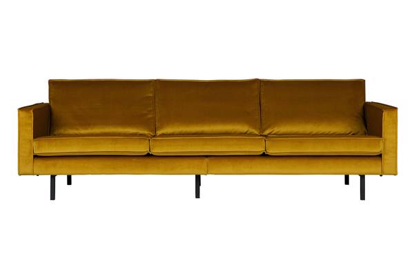 Rodeo 3 seter sofa, oker