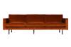 Rodeo 3 seter sofa, Rust velur