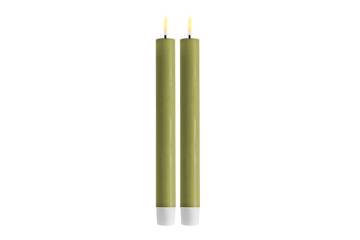 Oliven grønn LED kronelys – 2,2*24 cm