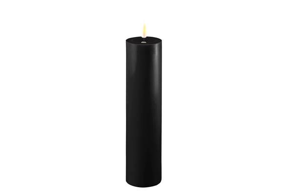 Sort LED kubbelys – 5×20 cm