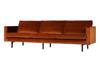 Bilde av Rodeo 3 seter sofa, Rust velur