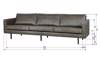 Bilde av Rodeo 3 seter sofa, Army 