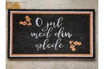 Dørmatte, "O jul med din glede" 