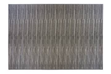 Lista uteteppe, mørk grå, 160x230cm