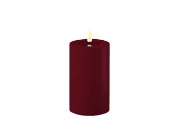 Bordeaux LED kubbelys-7,5x12,5cm