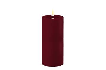 Bordeaux LED kubbelys-7,5x15cm