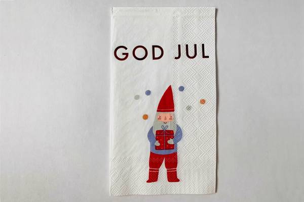 Servietter Nisse - God Jul