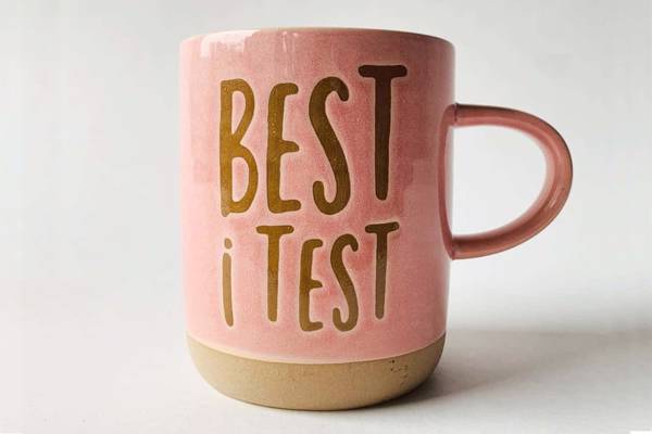 Krus "Best i test", rosa