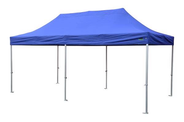 Easy up tak og ramme, 3x6, blå