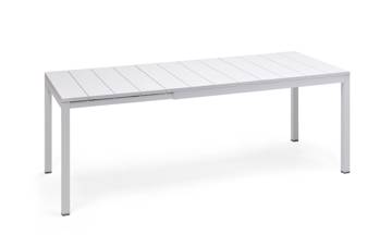 Rio uttrekkbart bord, 140/210x85cm, bianco