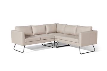 Lutea hjørnesofa, liten, beige 