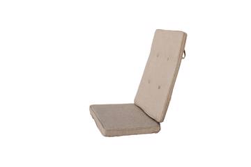 Pute til høy rygg stol, beige