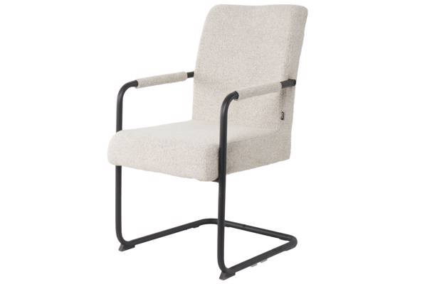Asber spisestol, beige