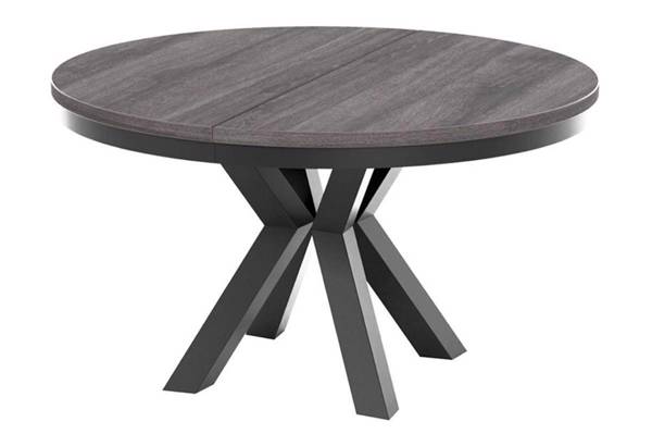 Bilde av Heima rundt spisebord, grå ø135/235cm