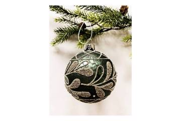 Julekule,klassisk - grønn