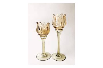 Lysglass blomss, honning