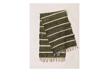 Løper med striper, grønn