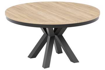 Heima rundt spisebord, natur  Ø148/248cm