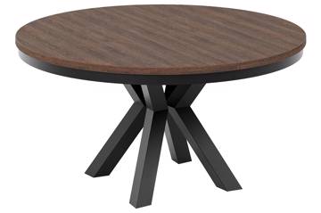  Heima rundt spisebord, brun ø148/224cm