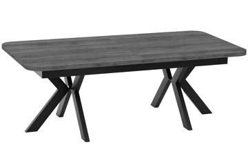 Dis rektangulært spisebord, grå