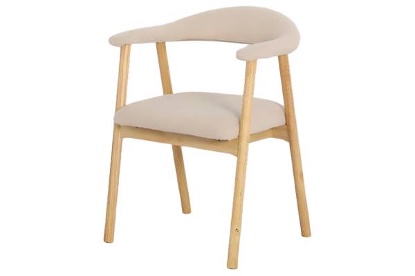Norma spisestol, natur/beige