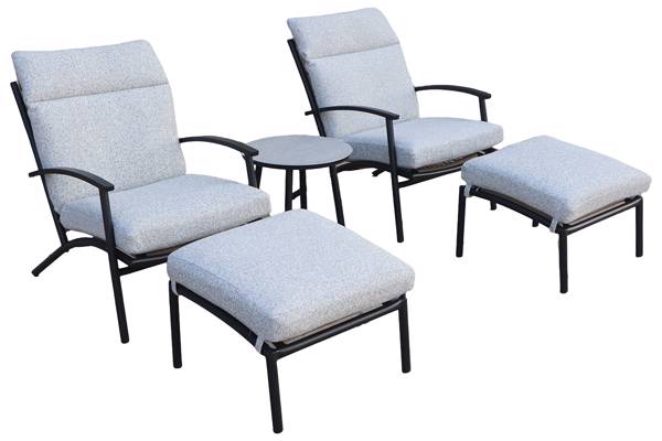 Nova loungesett med fotskamler