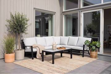 Bilde av Nova Colina hjørnesofa med bord 