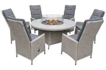 Calla rundt spisesett med gassbrenner