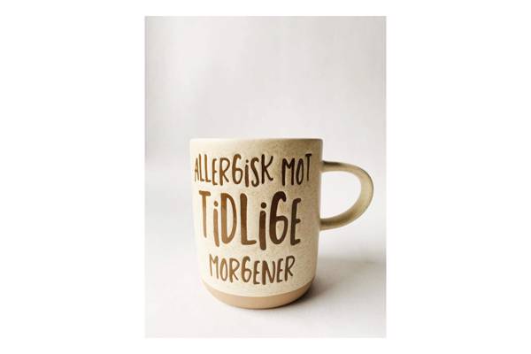 Krus  "Allergisk mot tidlige morgener"