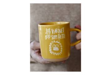 Krus "Jeg våknet opp som dette"