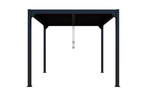 Pergola 4x4, sort 