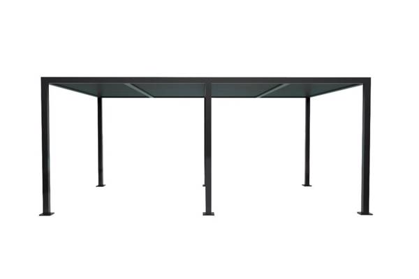 Pergola 3x6m, sort