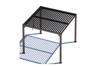 Bilde av Pergola 3x3m, sort